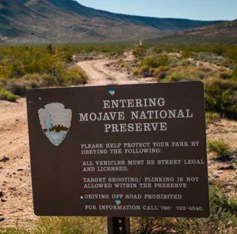 Mojave National Preserve. The Mojave Road.